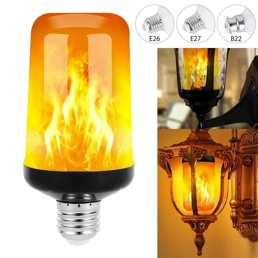 LED Flame Light Bulbs with 4 Modes (Bulb Only) 50% Discount!