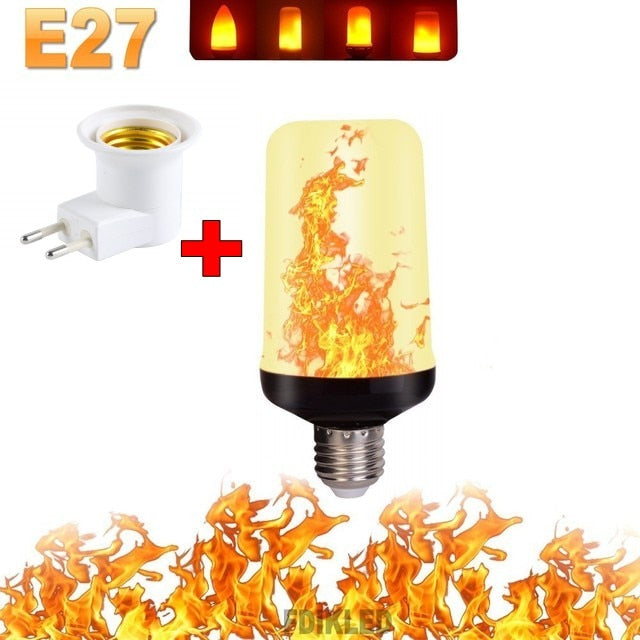 LED Flame Light Bulbs with 4 Modes (Bulb Only) 50% Discount!